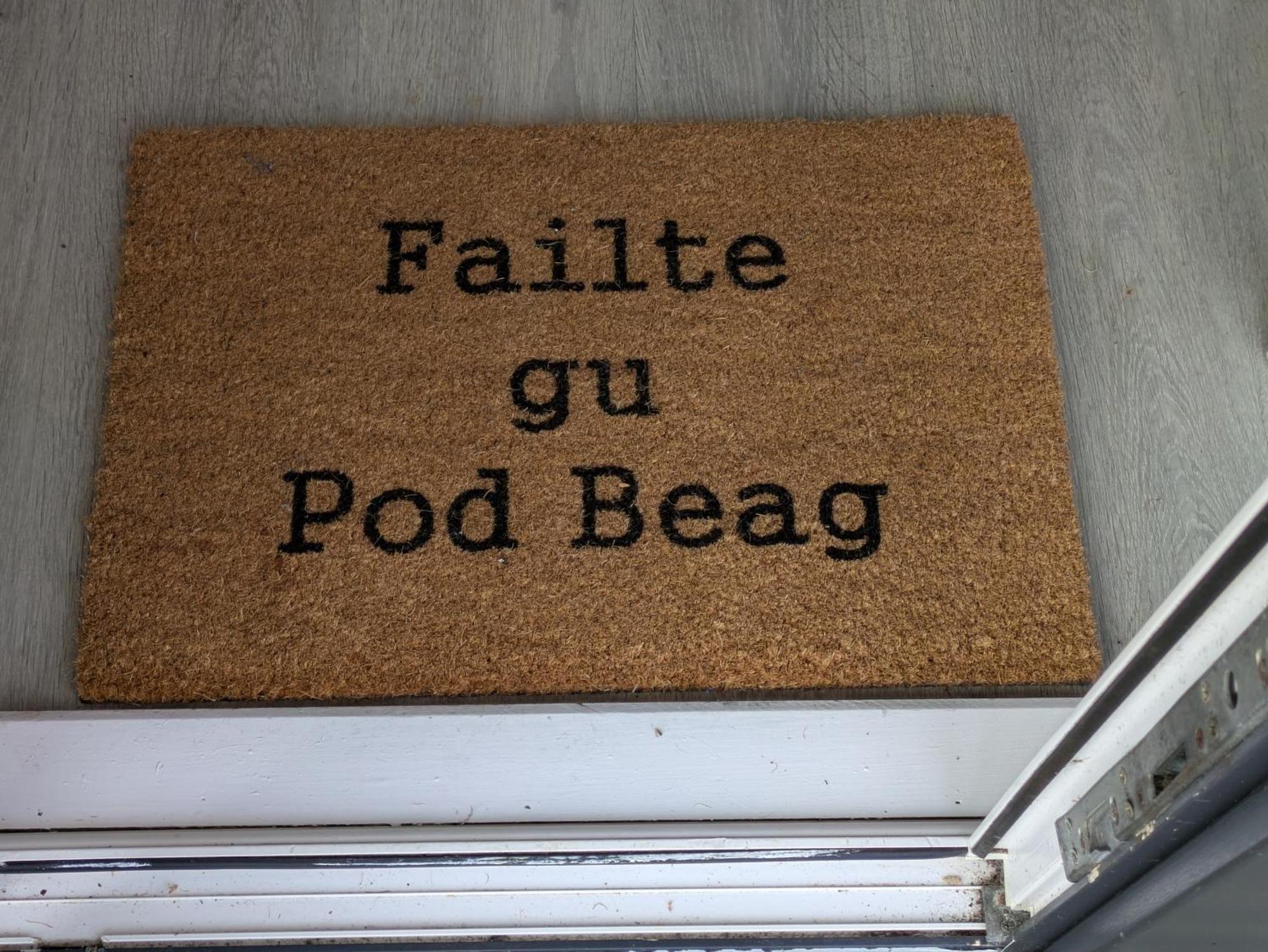 Glamping Pod for 2 Pod Beag Na Haun Eriskay Villa Exteriör bild